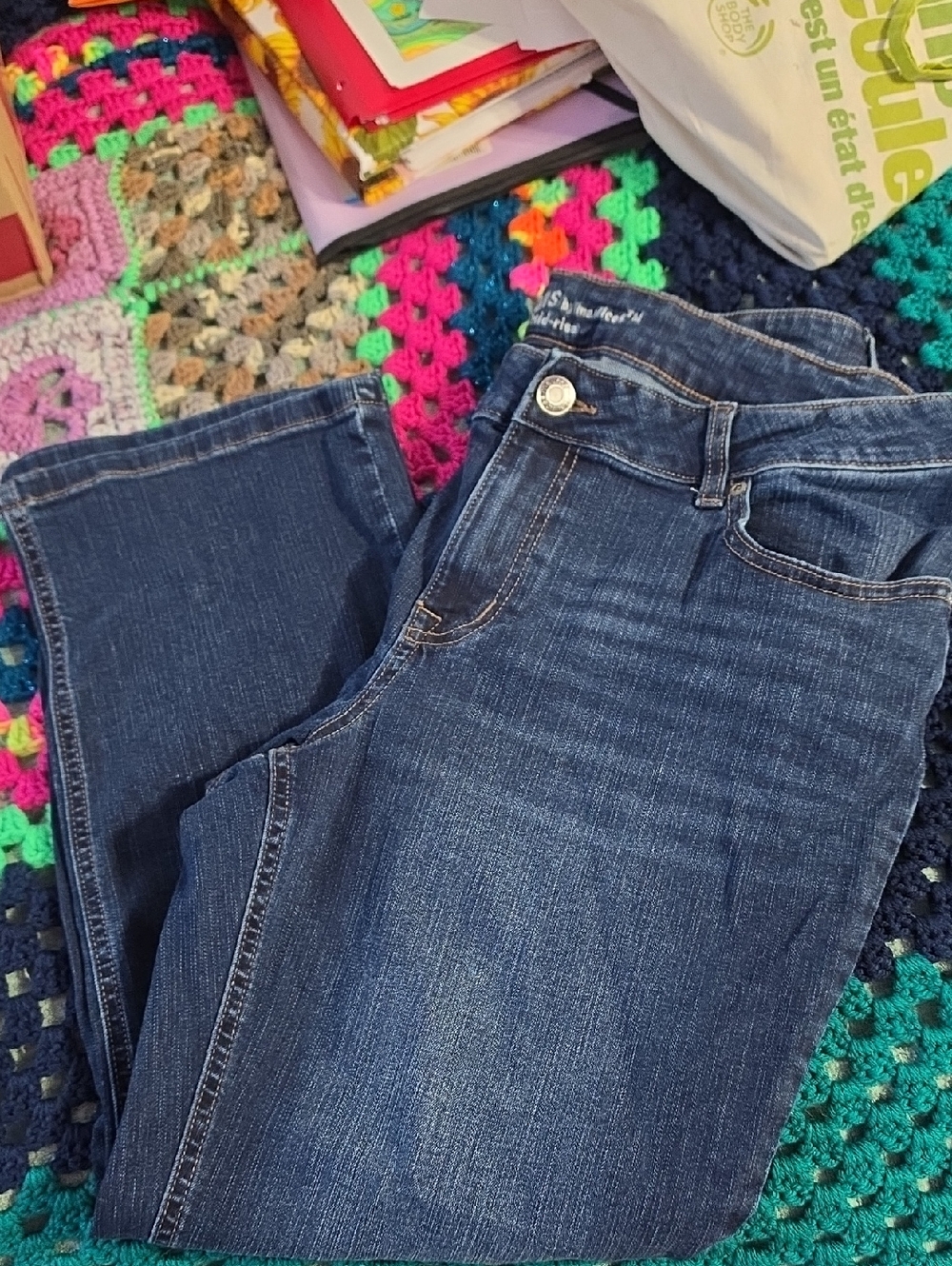 Maurices Women's Dark Blue Jeans